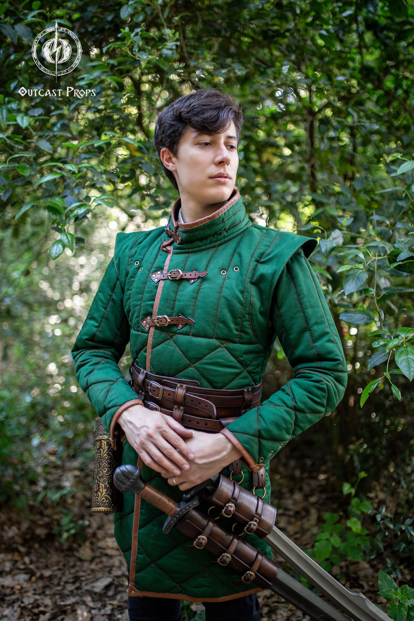 Medieval Gambeson Padded Cotton