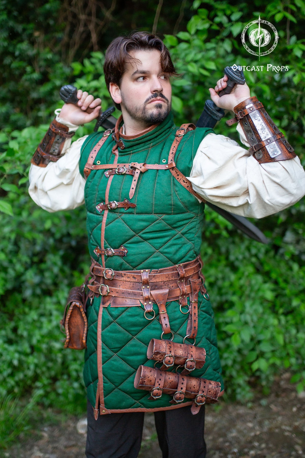 Medieval Gambeson Padded Cotton