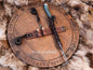 Ornated wand garter holster