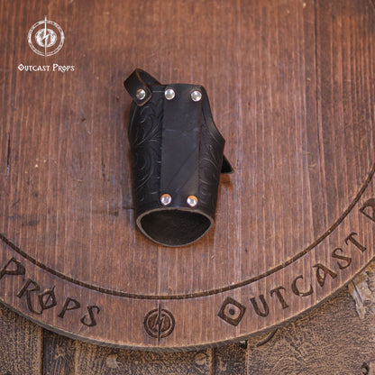 Flintlock Holster or Small Sword Frog (Ornated)