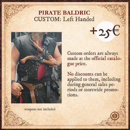 Rackham Pirate Flintlock Baldric