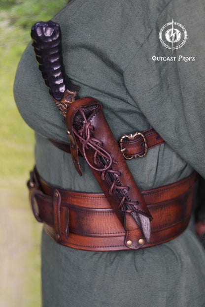 Shoulder Pauldron Dagger X Harness