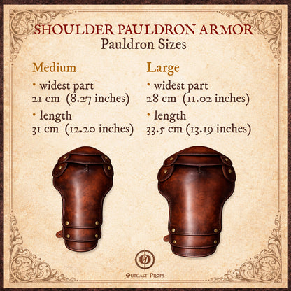 Shoulder Pauldron Dagger X Harness