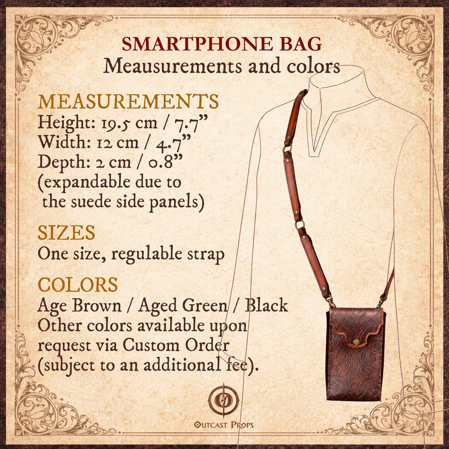 Smartphone Shoulder Bag (hipbag too)