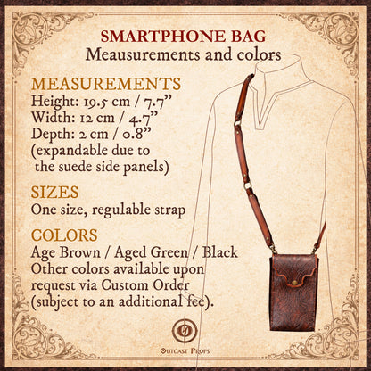 Smartphone Shoulder Bag (hipbag too)