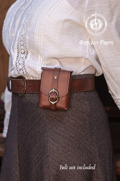 Tobacco Pouch Small Leather Bag