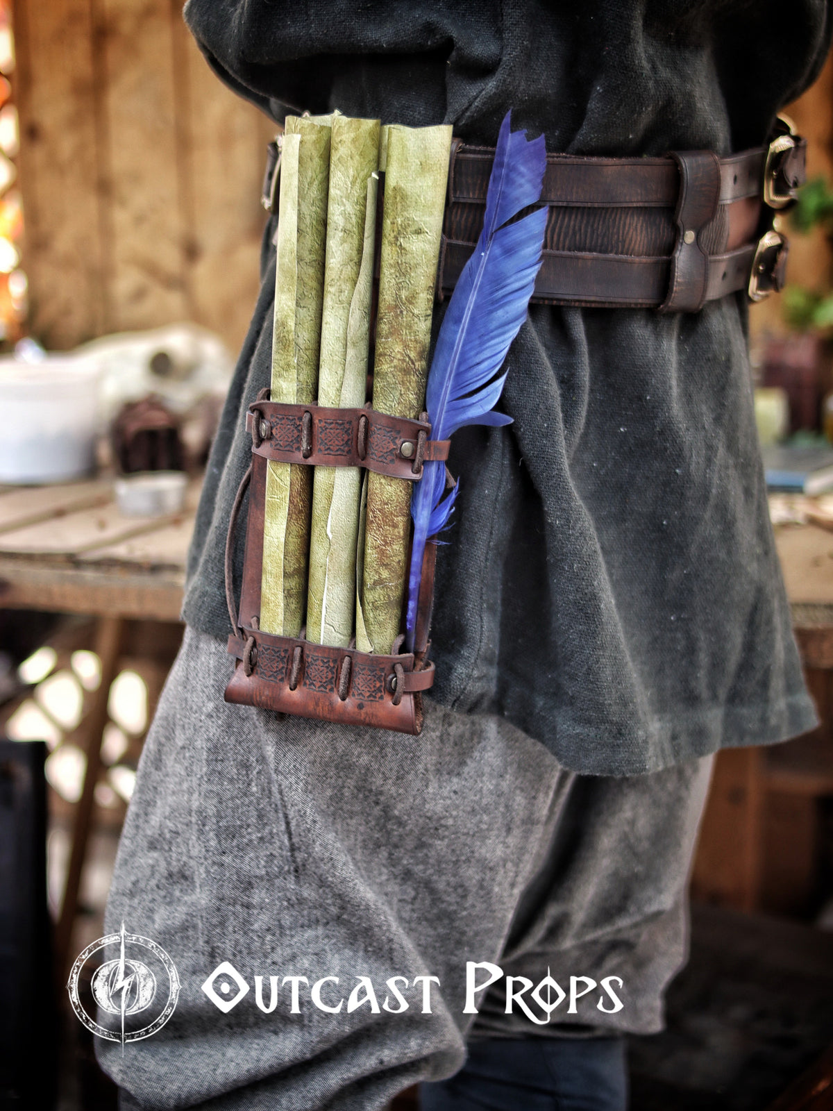 Triple Scroll holster