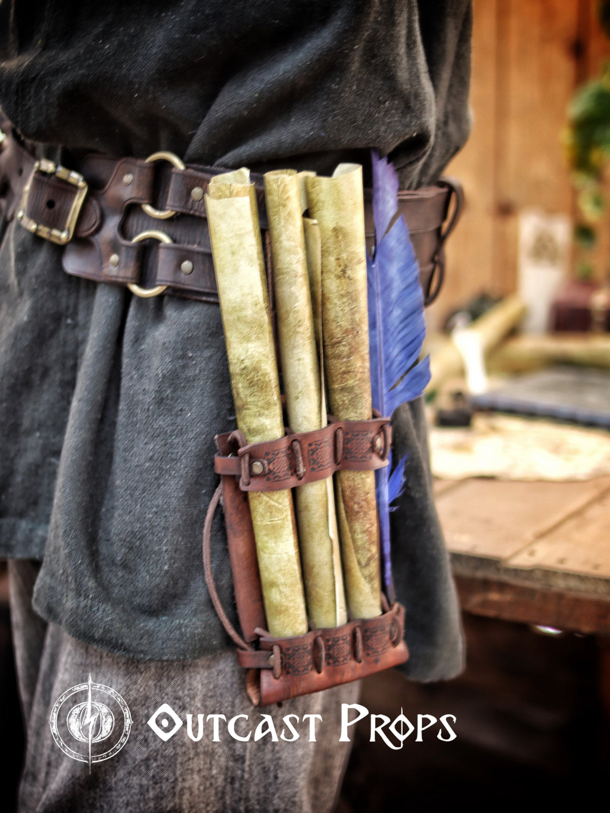 Triple Scroll holster