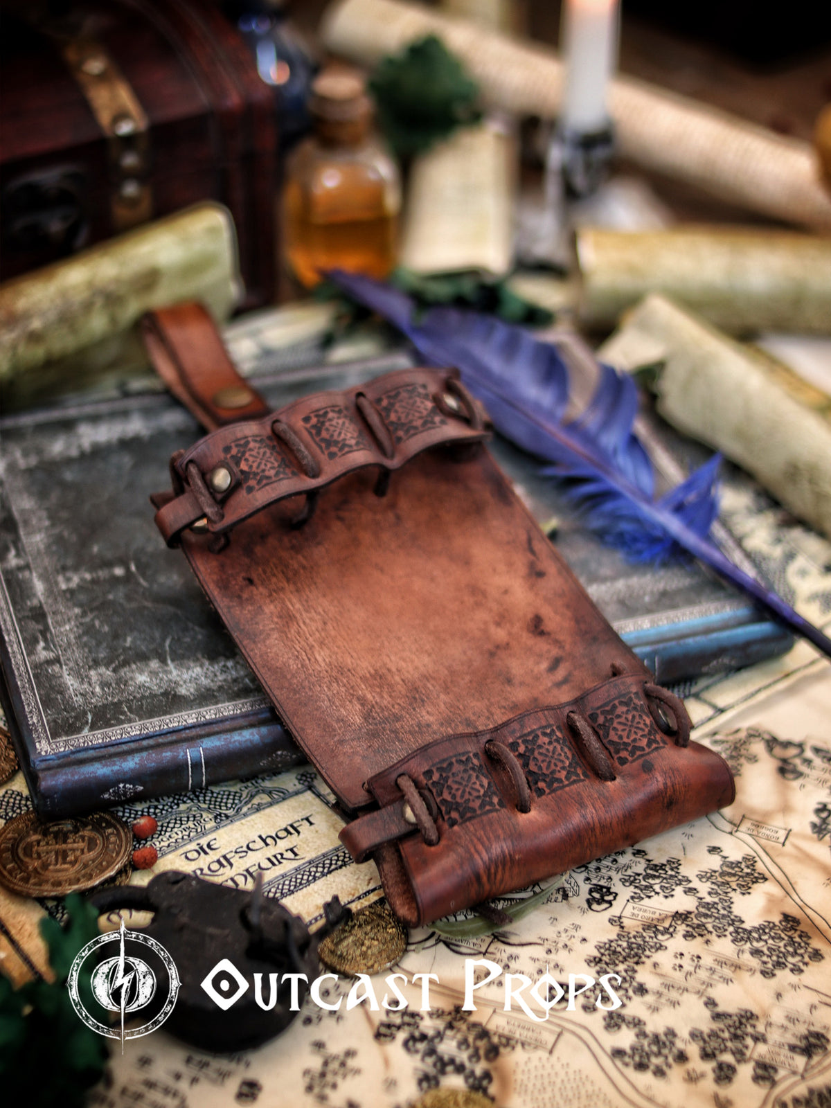 Triple Scroll holster