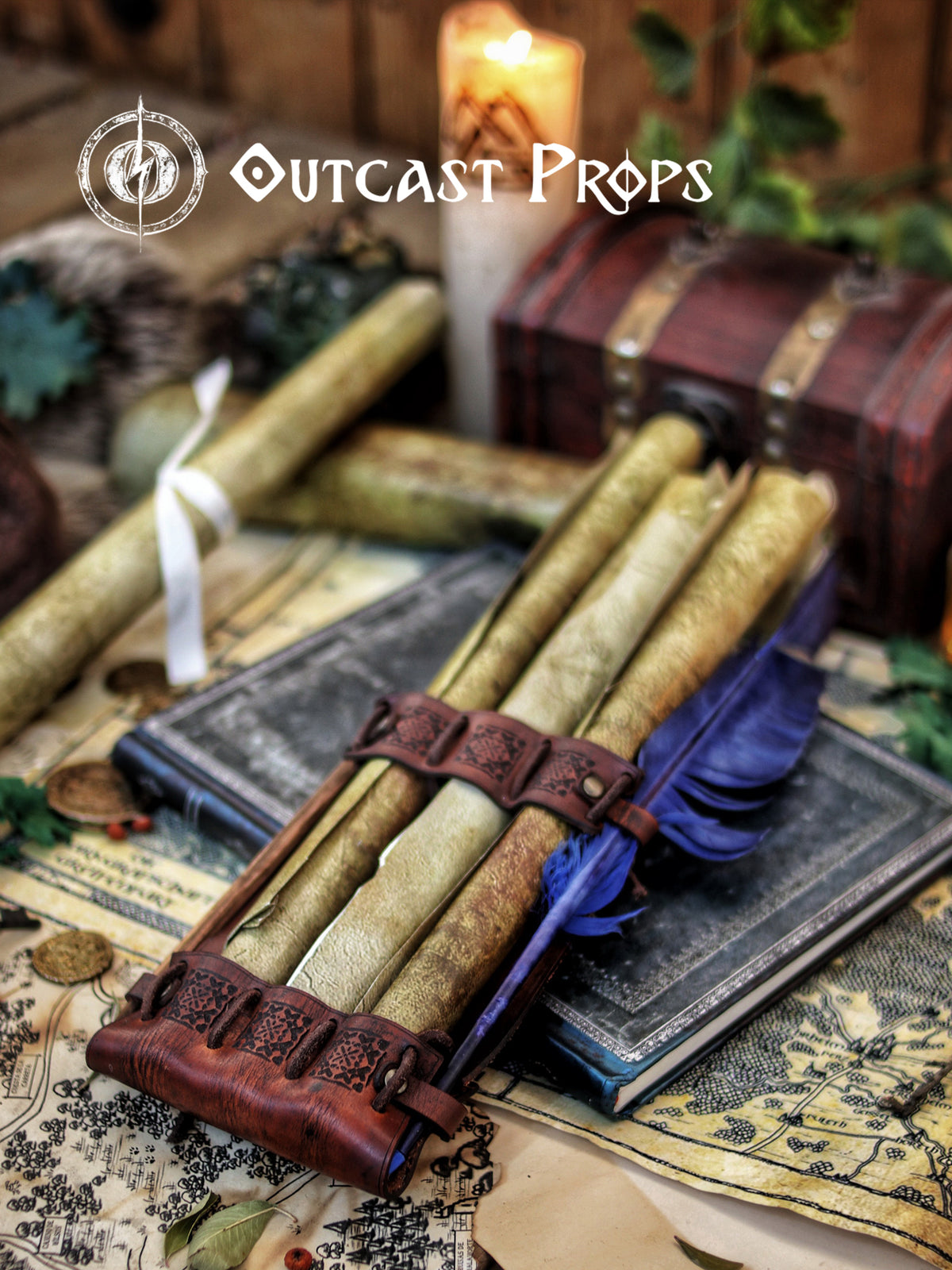Triple Scroll holster