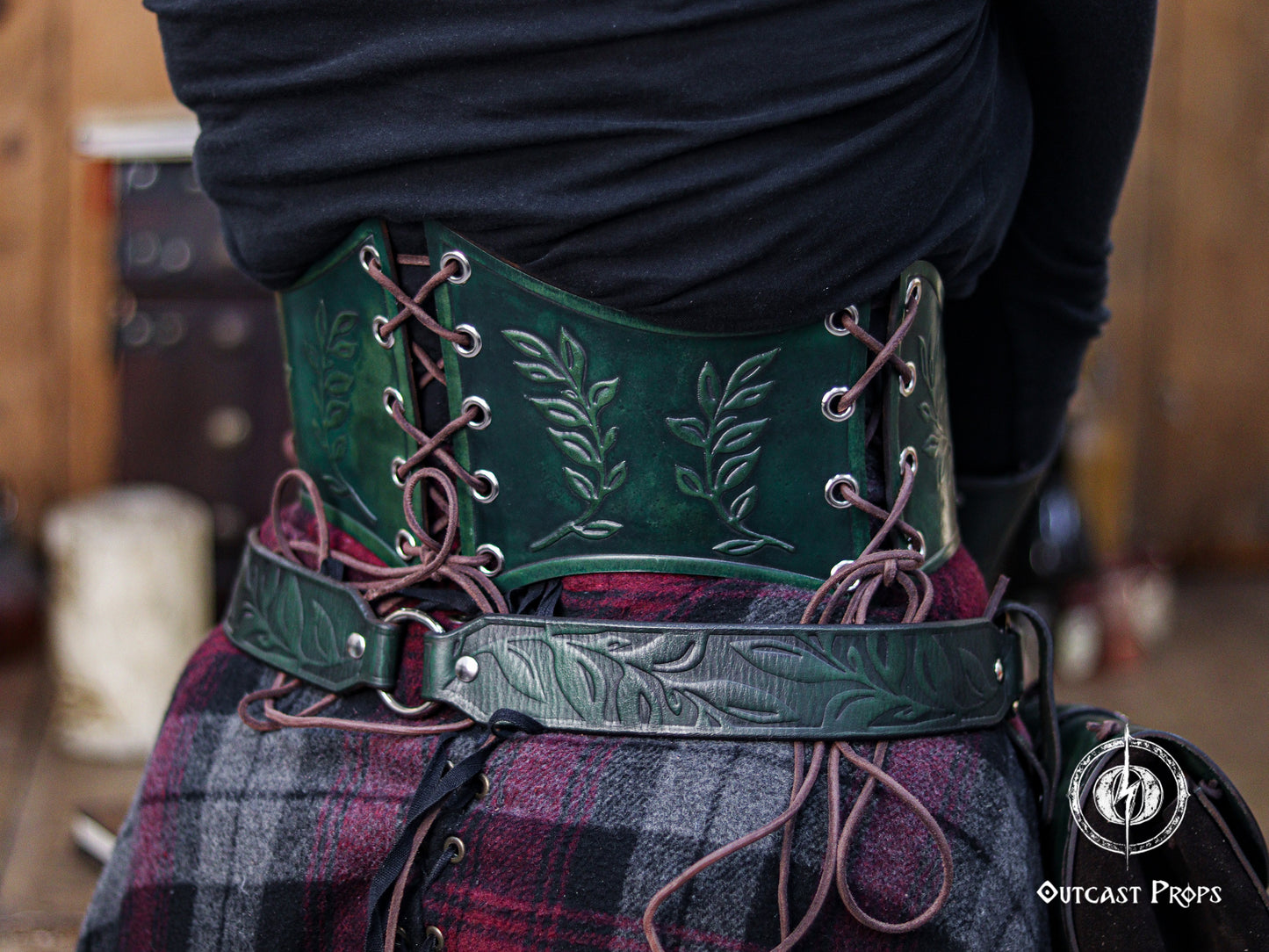 Floral fae Underbust Corset