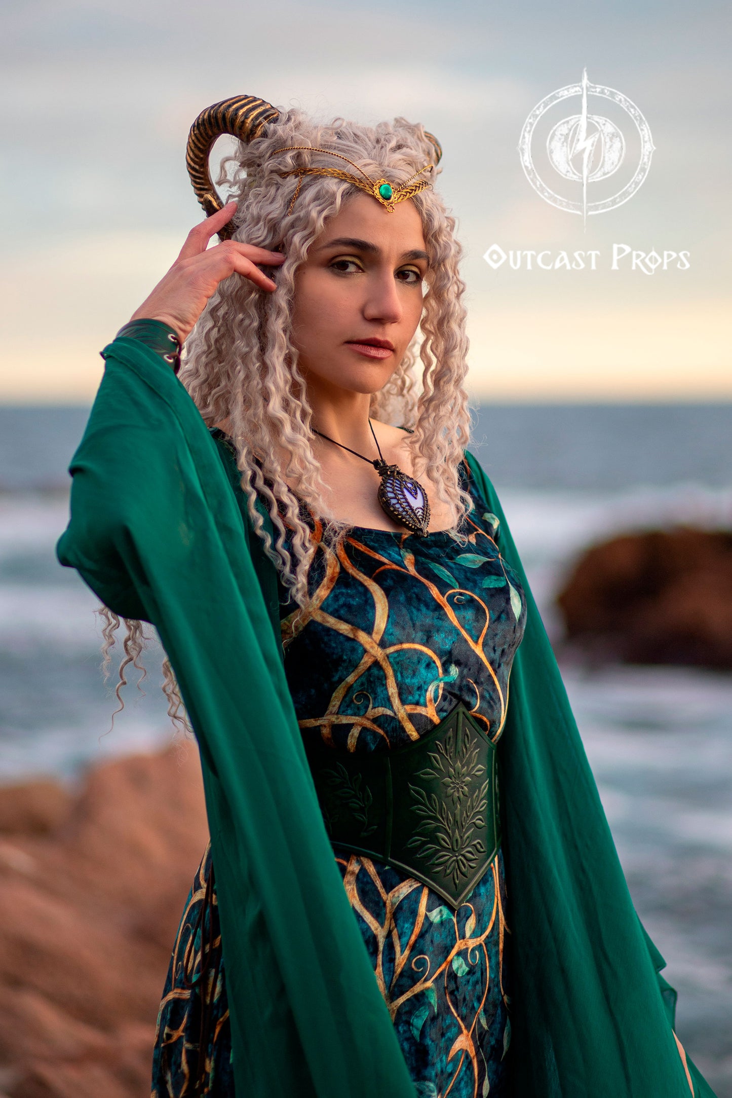 Floral fae Underbust Corset