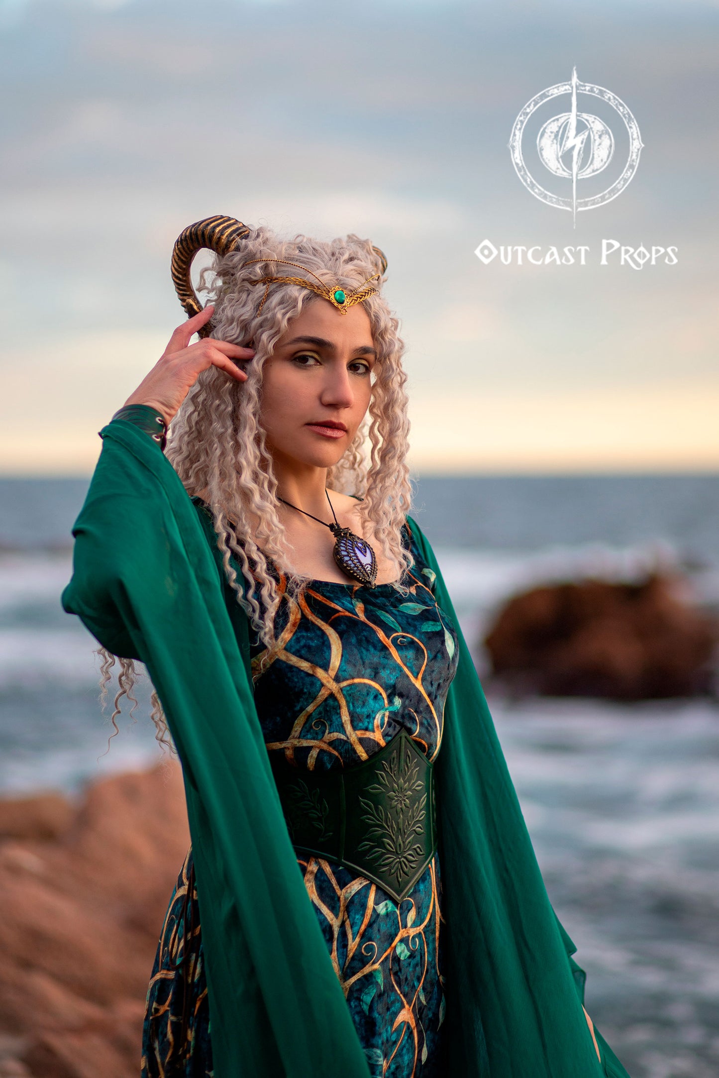 Floral fae Underbust Corset