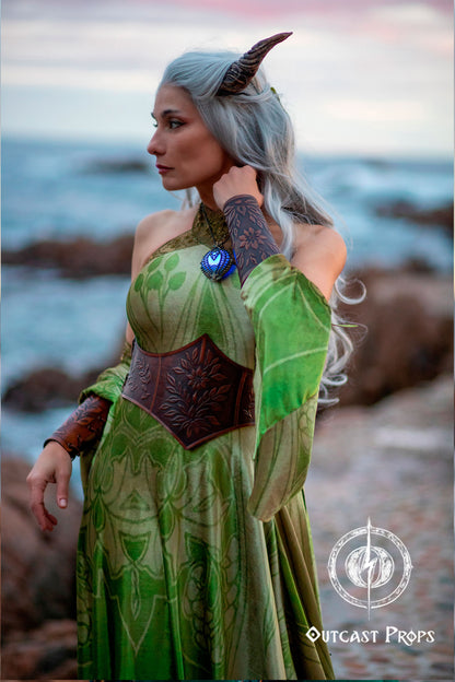 Floral fae Underbust Corset