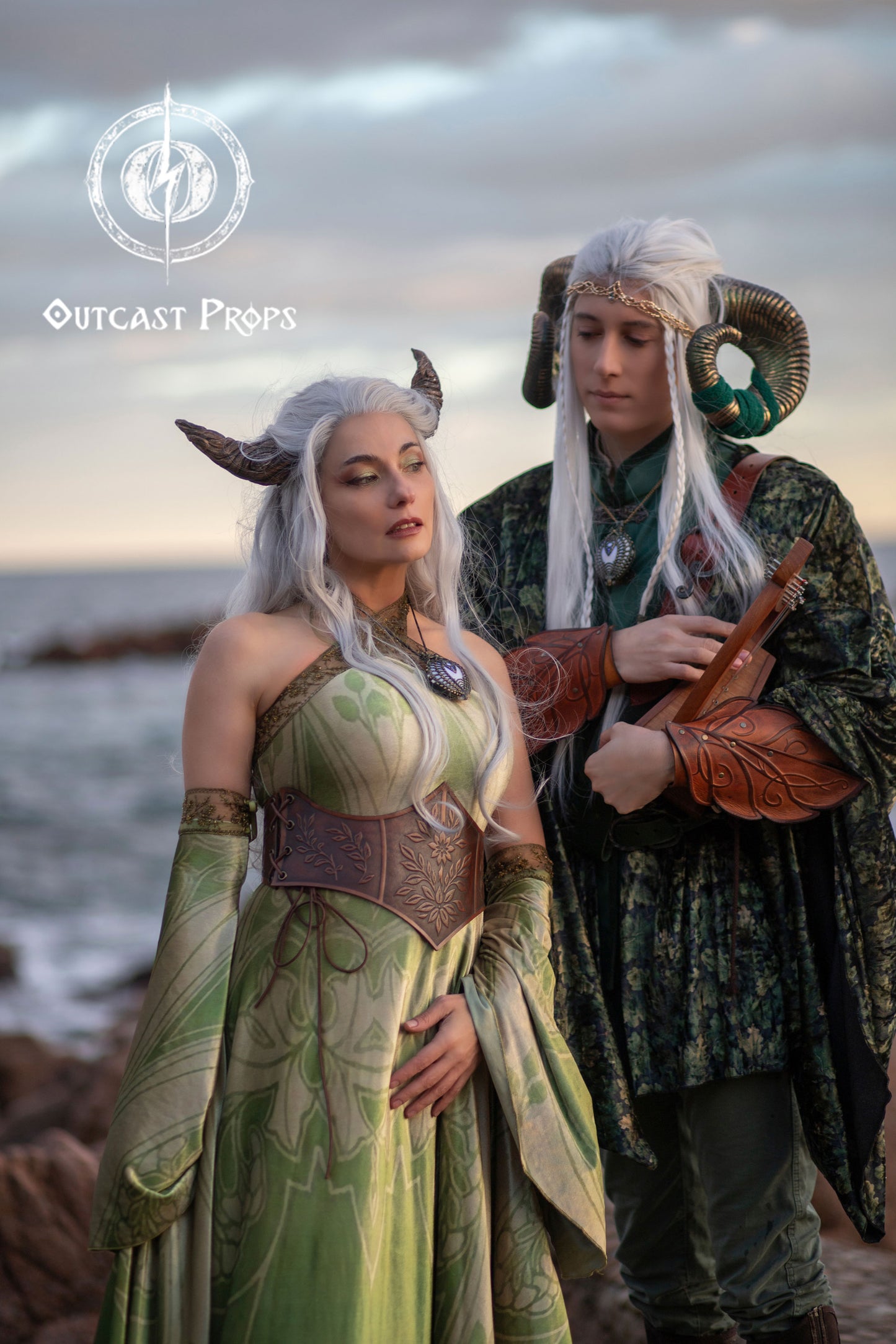 Floral fae Underbust Corset