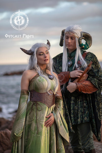 Floral fae Underbust Corset