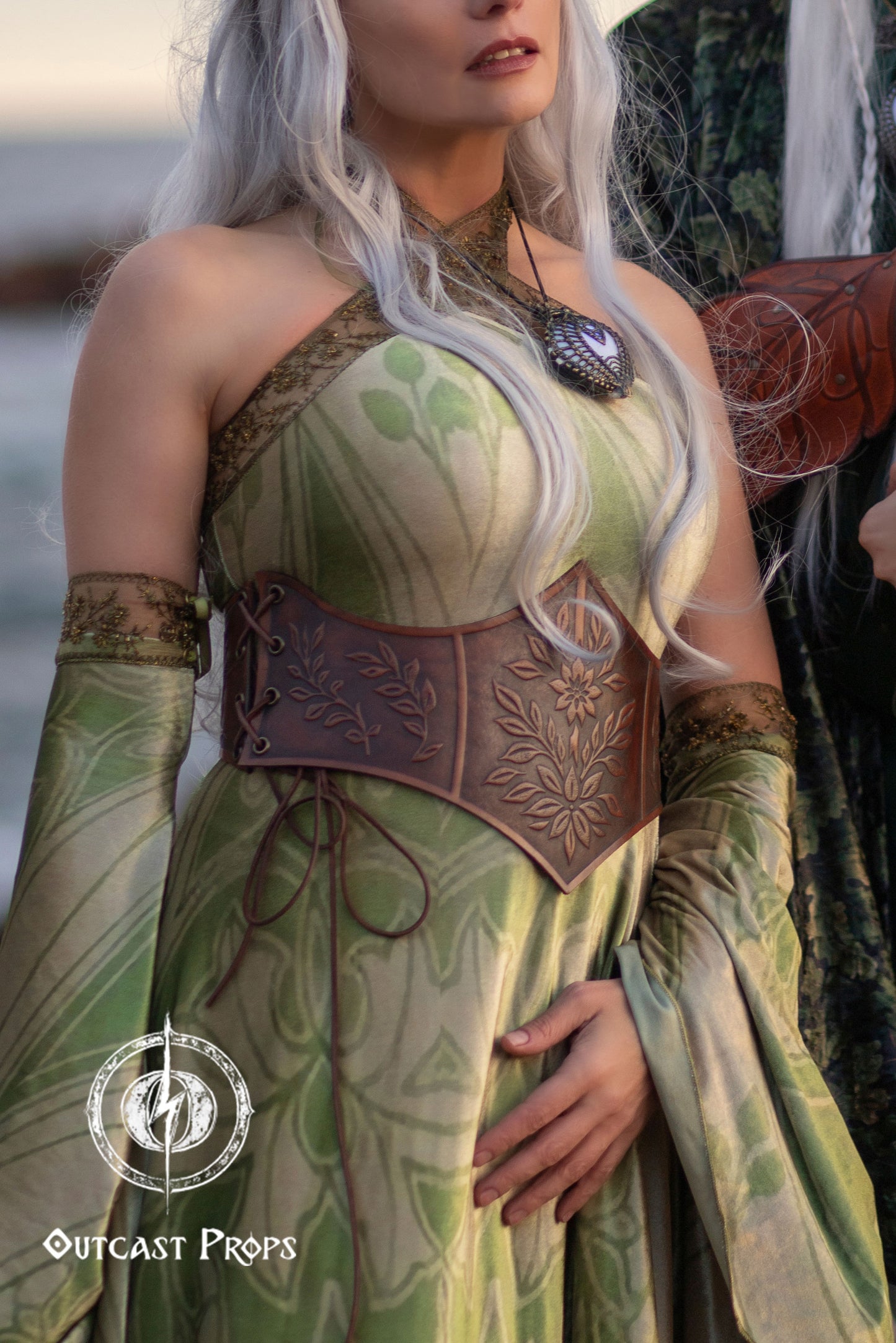 Floral fae Underbust Corset