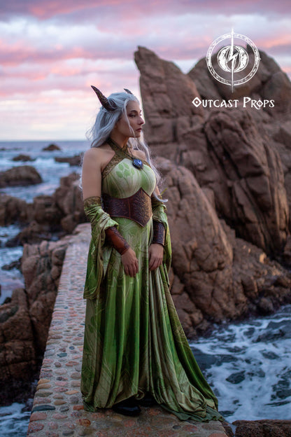 Floral fae Underbust Corset