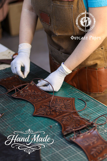 Floral fae Underbust Corset