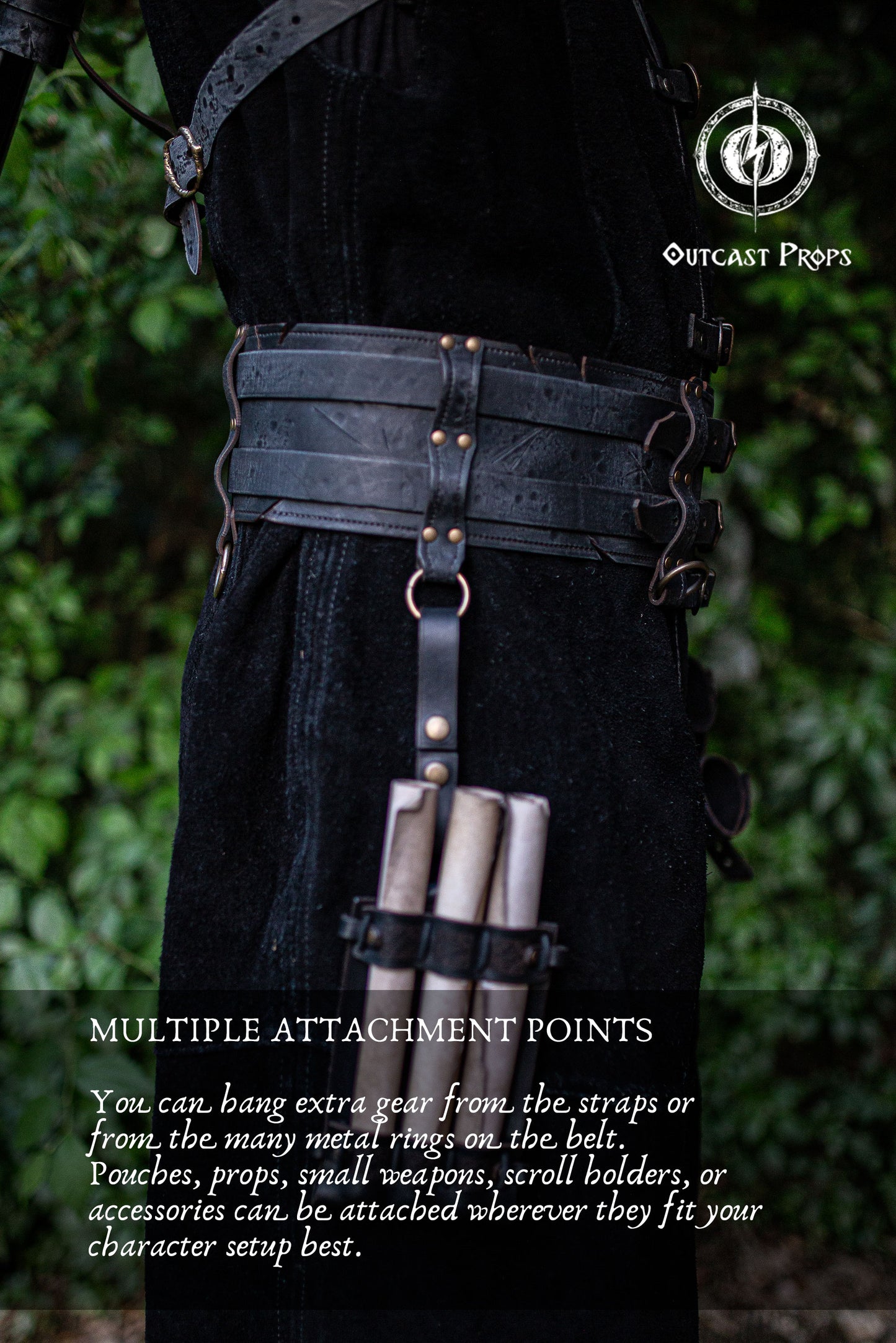 Pirate Veteran Leather Belt