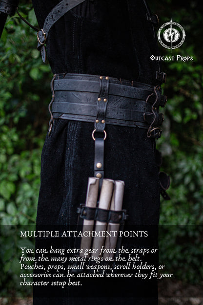 Pirate Veteran Leather Belt