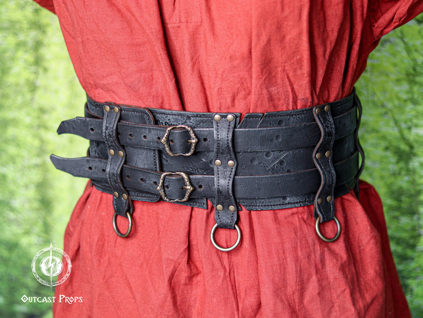 Pirate Veteran Leather Belt