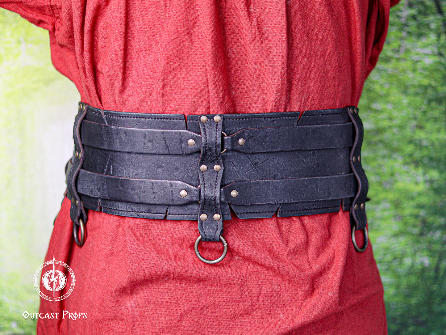 Pirate Veteran Leather Belt