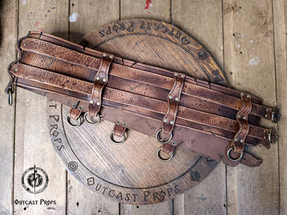 Pirate Veteran Leather Belt