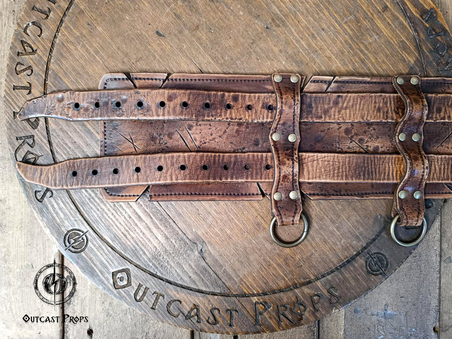Pirate Veteran Leather Belt
