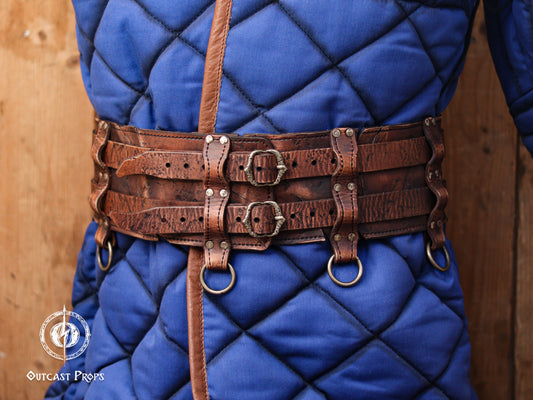 Pirate Veteran Leather Belt