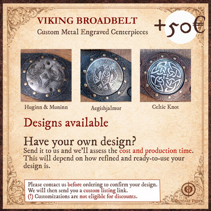 Viking Valknut Broadbelt
