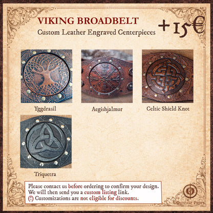 Viking Valknut Broadbelt