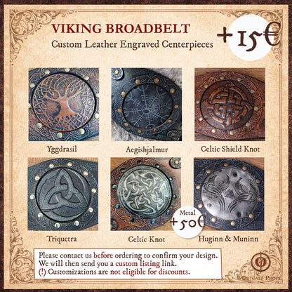 Viking Valknut Broadbelt