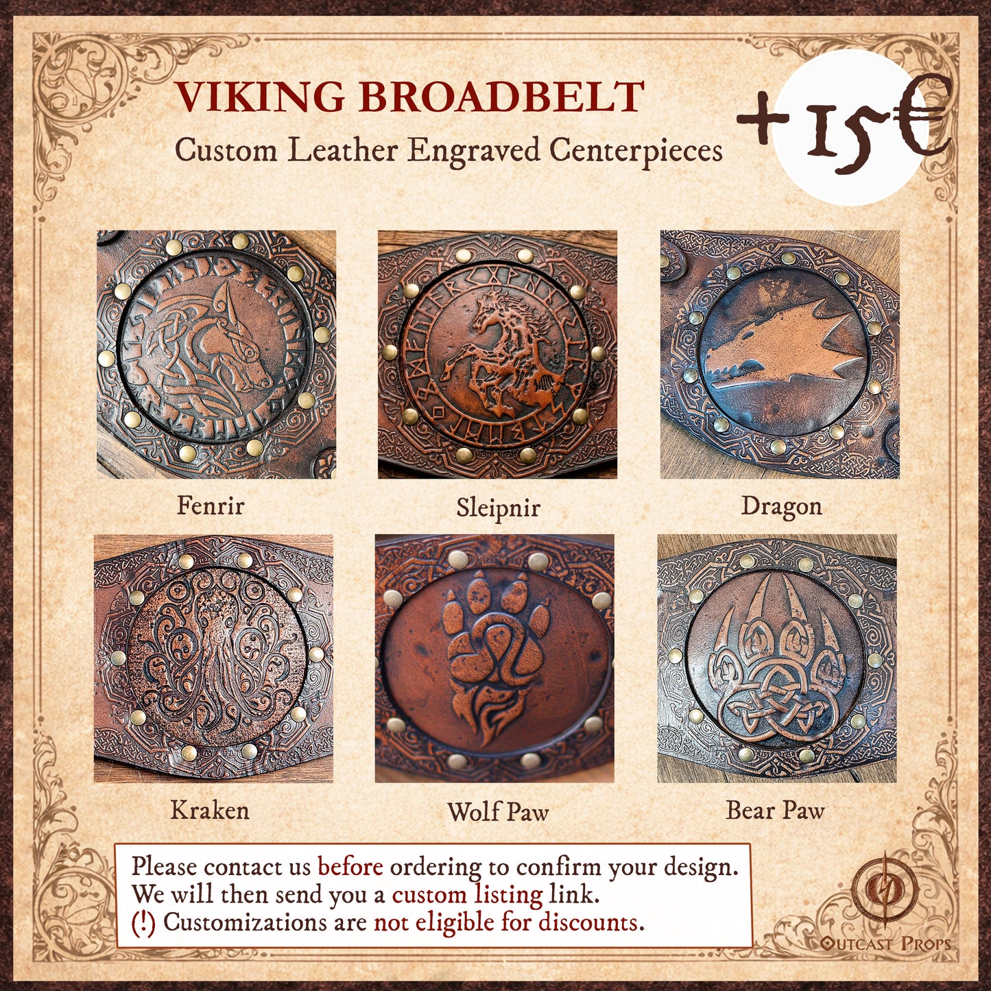 Viking Valknut Broadbelt