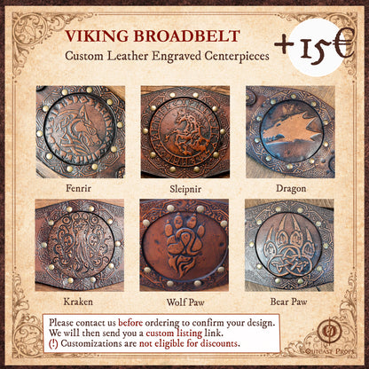 Viking Valknut Broadbelt