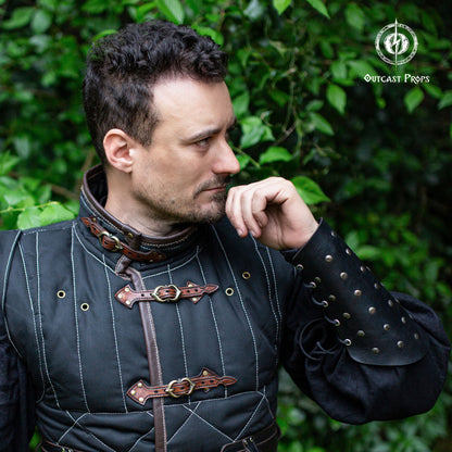 Dragon Ridser Studded leather Bracers