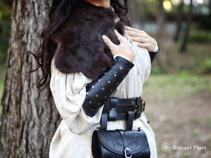Dragon Ridser Studded leather Bracers