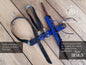 Wand leather garter Holster with potion