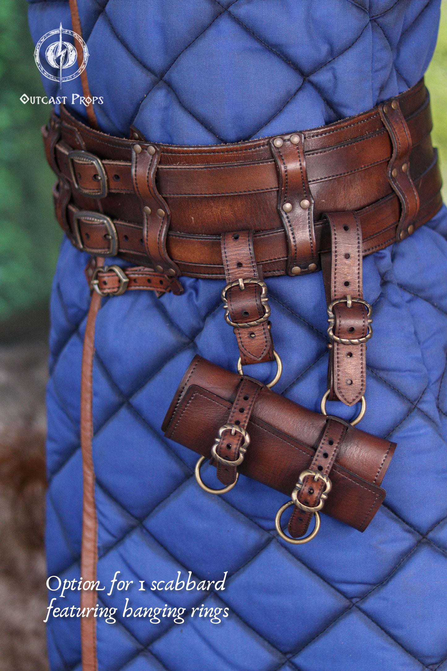 Double Modular Belt Scabbard