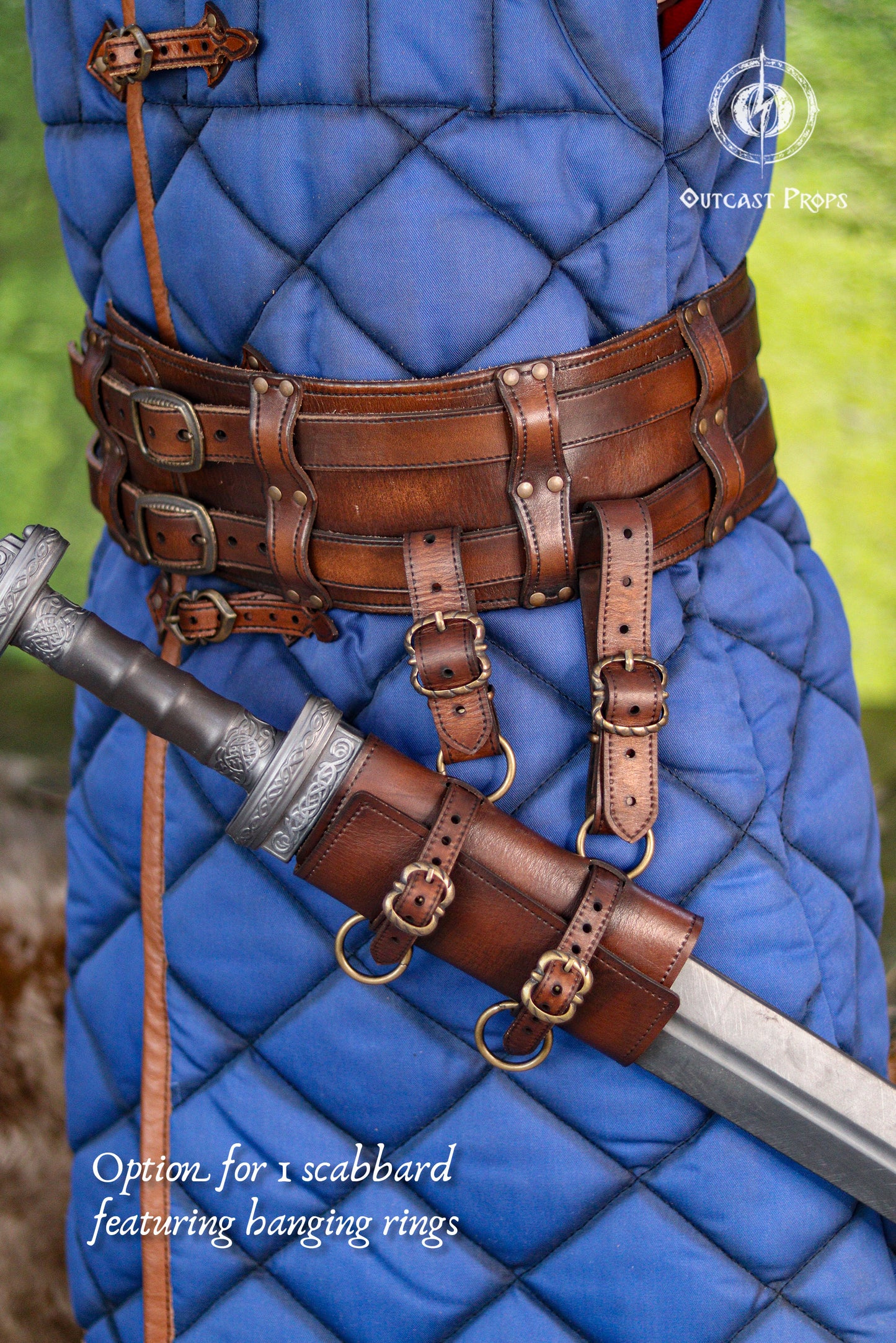 Double Modular Belt Scabbard