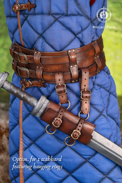 Double Modular Belt Scabbard