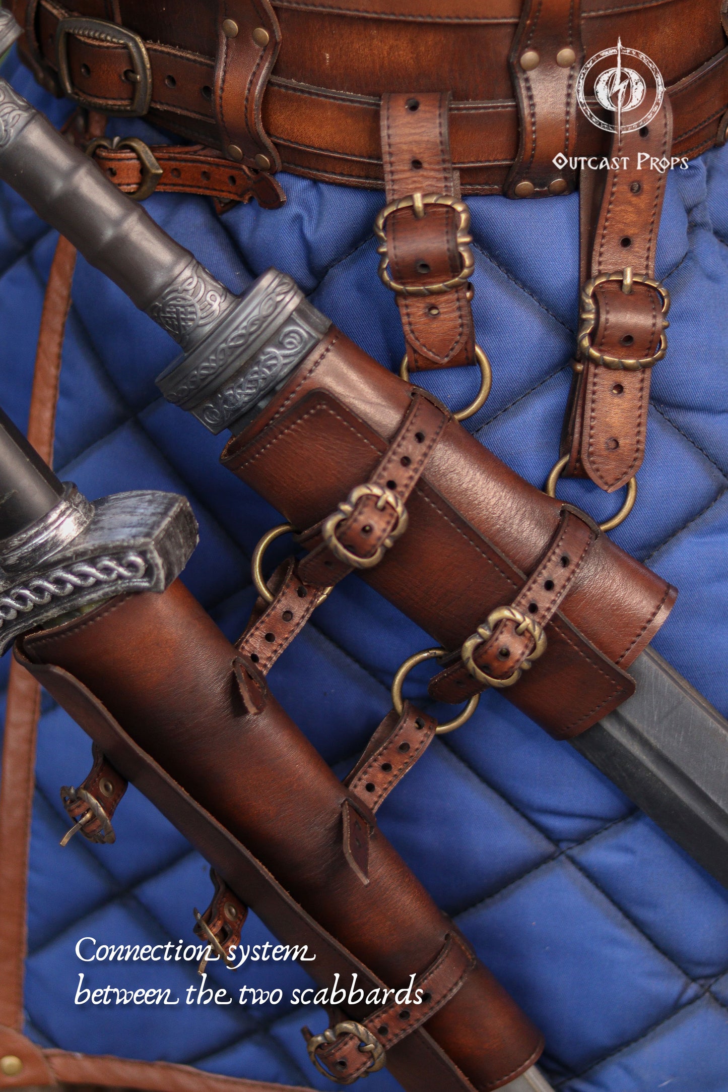 Double Modular Belt Scabbard