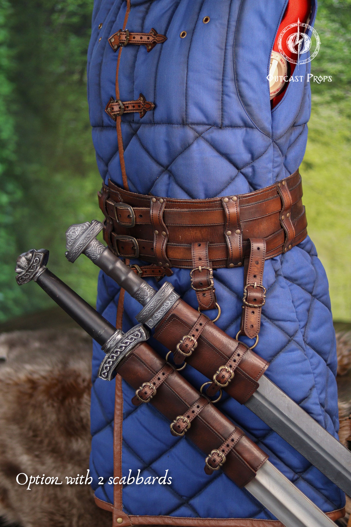 Double Modular Belt Scabbard