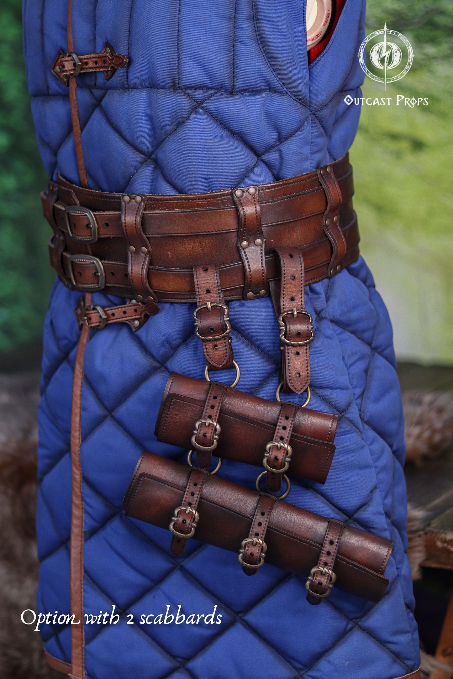 Double Modular Belt Scabbard