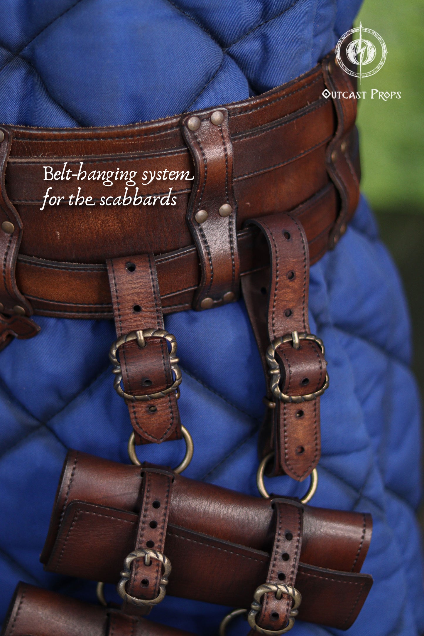Double Modular Belt Scabbard