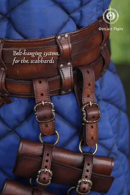 Double Modular Belt Scabbard