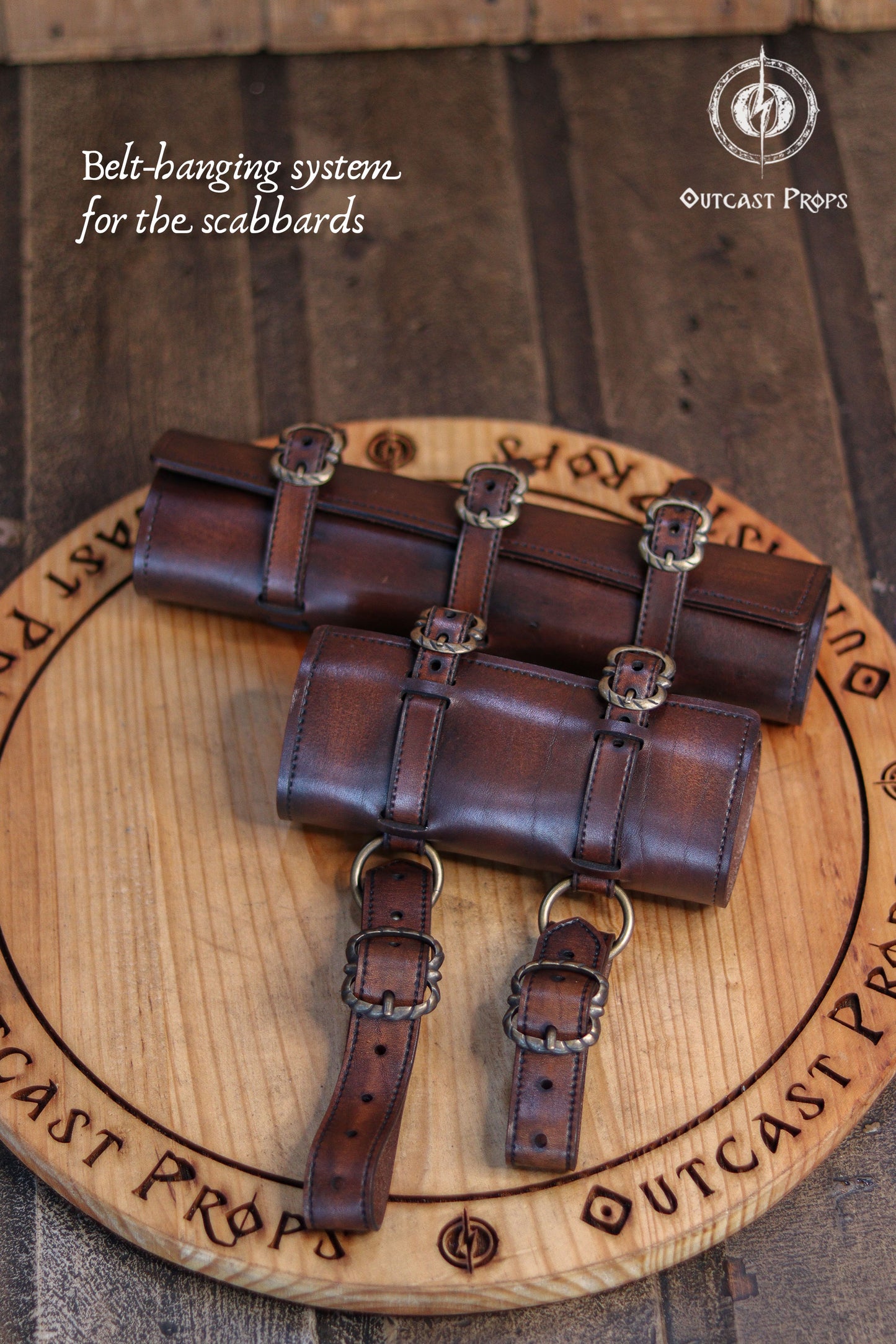 Double Modular Belt Scabbard