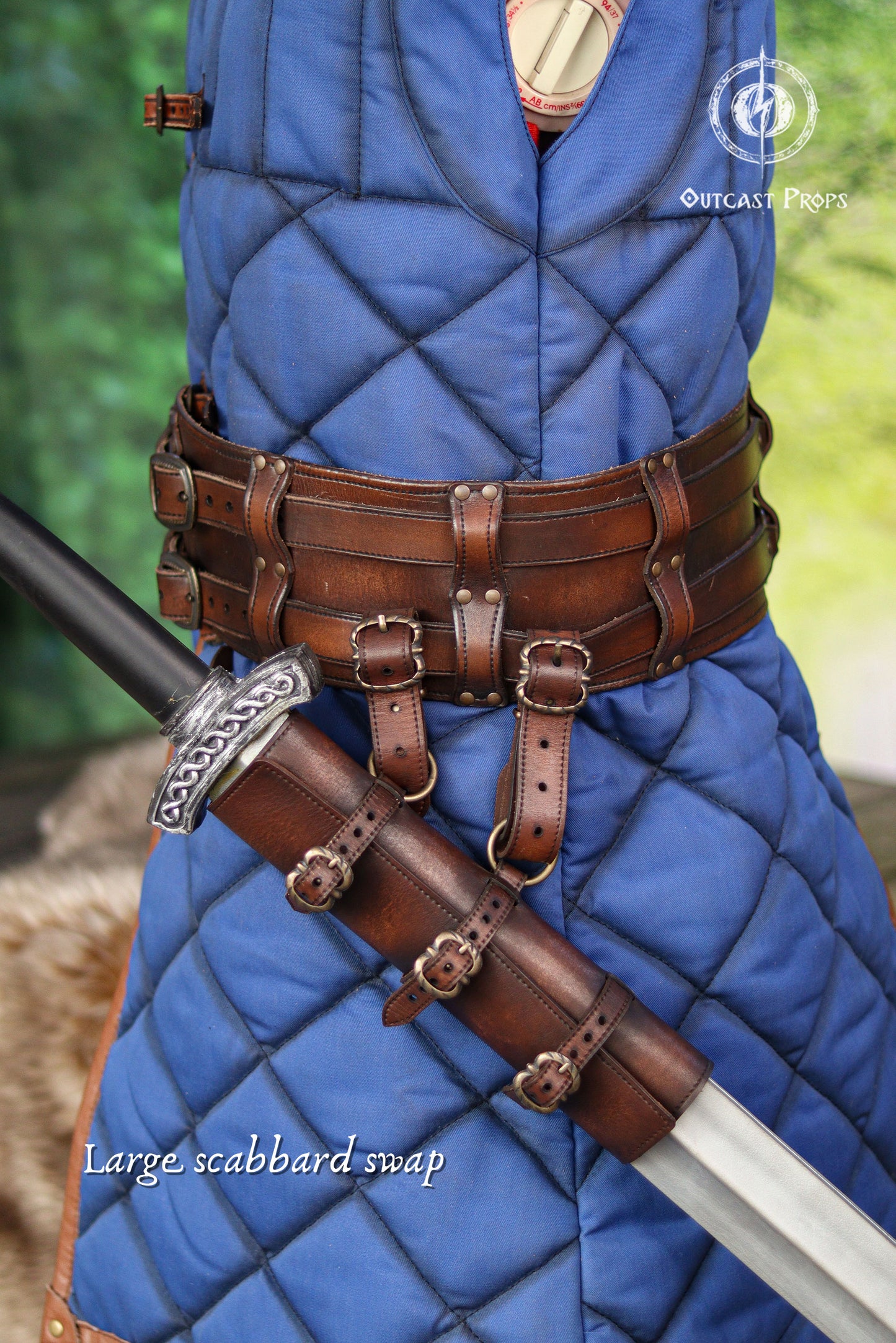 Double Modular Belt Scabbard