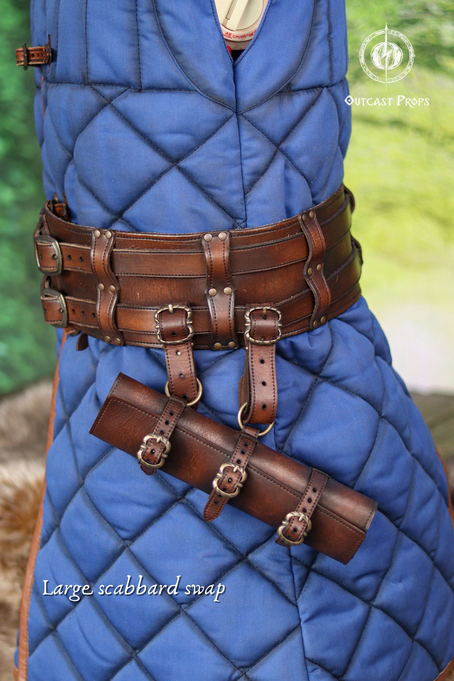 Double Modular Belt Scabbard