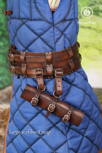 Double Modular Belt Scabbard